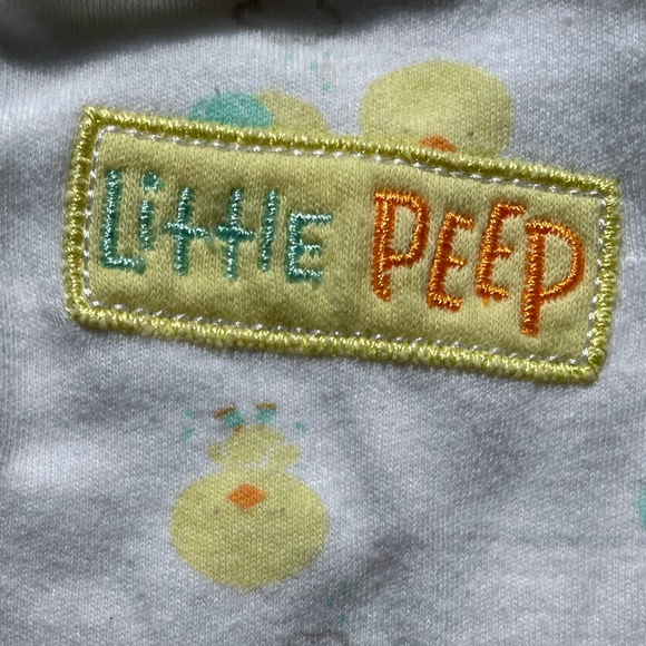 Unisex First Moments Little Peep Pajama - Picture 4 of 5